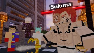 HEIAN Sukuna vs Everyone in Minecraft jujutsu Kaisen Mod Battle