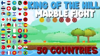 50 COUNTRIES King Of The Hill Marble fight Spring edition 2023