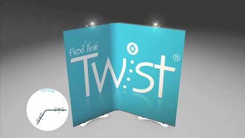 How to put up a Twist FlexiLink Banner