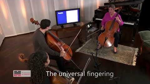 CELLO MASTERCLASS excerpt - ALEXANDER TECHNIQUE SCALE PRACTICE