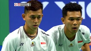 Badminton Denmark open 2022 !!! Fajar/Rian vs Kevin/Gideon