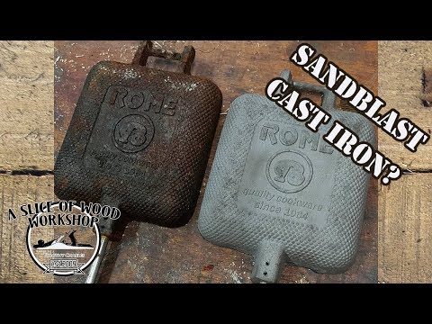 Can You Sandblast Cast Iron?