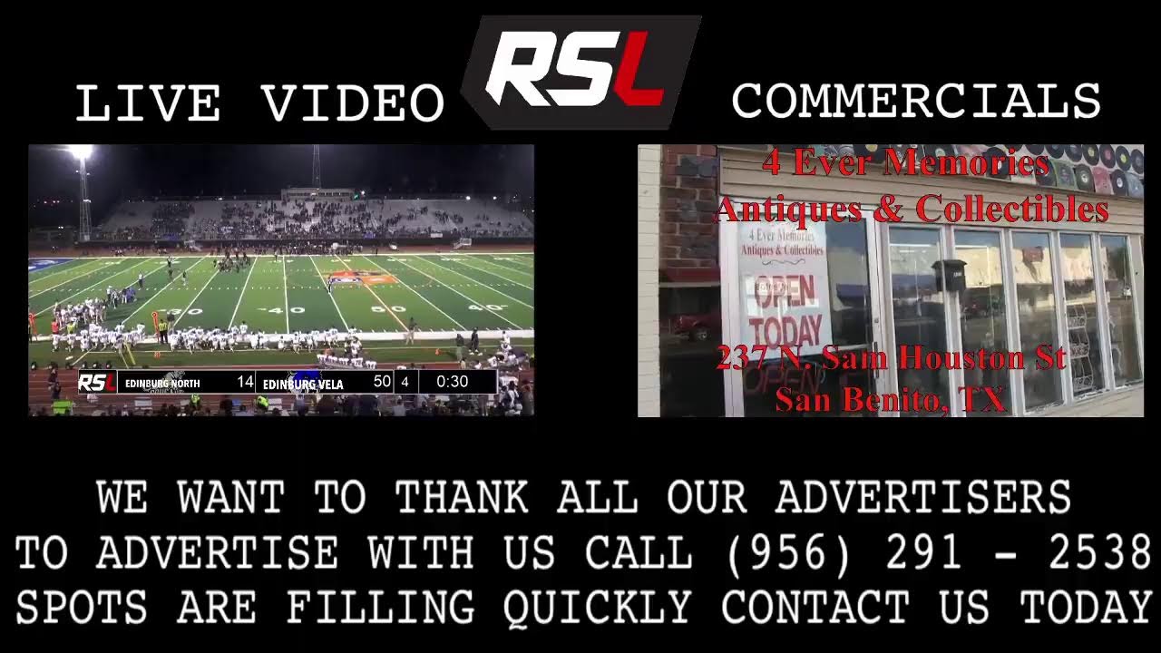 Football l Edinburg North vs . Edinburg Vela l 8262022 YouTube