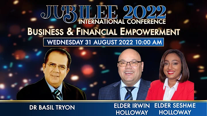 Jubilee 2022 Conference | Dr Basil Tryon | Elders ...