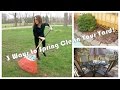 3 Ways to Spring Clean Your Yard |  Clean with Me!