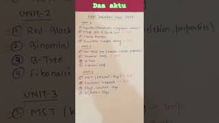 DAA important #DAA #DesignAndAnalysisOfAlgorithms #AKTU #AKTUPYQ #DAAOneShot#AKTUExamPrep
