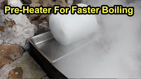 Maple Sap Pre-Heaters Deliver Faster Maple Sap Boiling!