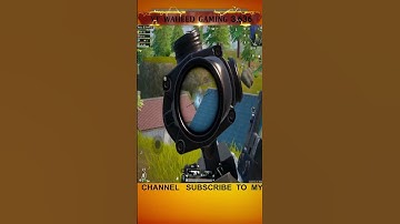 4x Scope God Mode! 🤯 Mid-Long Range Clutch Shots #Shorts