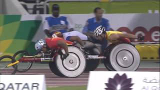 Men's 400m T54 | final | 2015 IPC Athletics World Championships Doha