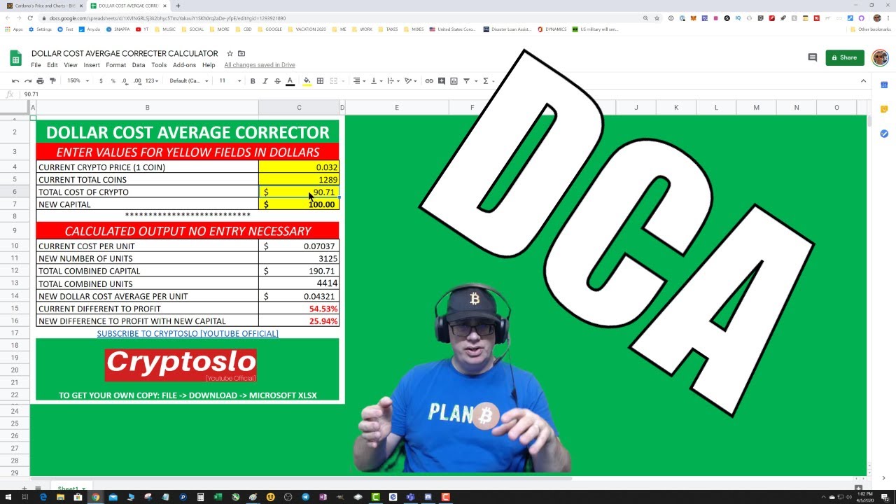 Dollar Cost Average Correcter Calculator YouTube dollar-cost-average-correcter-calculator-youtube
