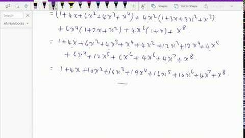 Binomial theorem : - ( Expanding binomial expression ; Solving problems) - 5.