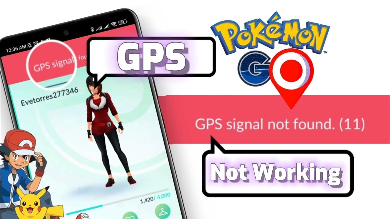 albue tennis korn How To Fix GPS Signal Not Found(11) Issue on Pokemon Go | Solve Pokemon Go  GPS Signal Problem - YouTube