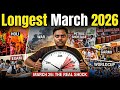 RECAP March 2026 Longest Month Ever