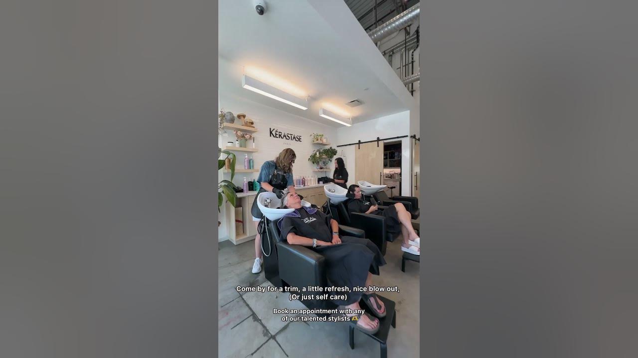 Pomme Kelowna Salon Tour! Hair Salon Tour YouTube