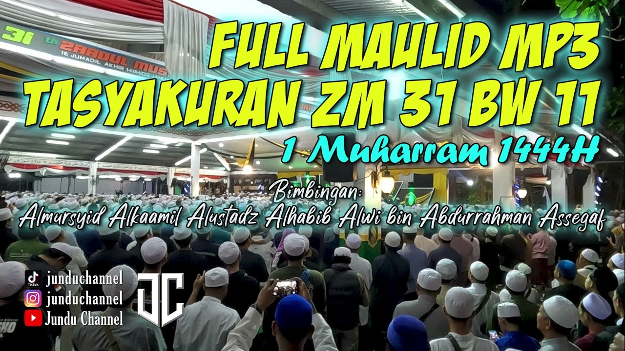 Full Maulid MP3 Tasyakuran Majelis Taklim Zaadul Muslim 31 & Birrulwalidain 11 | Albusyro Citayam