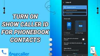 How To Turn On Show Caller Id For Phonebook Contacts On Truecaller App screenshot 1