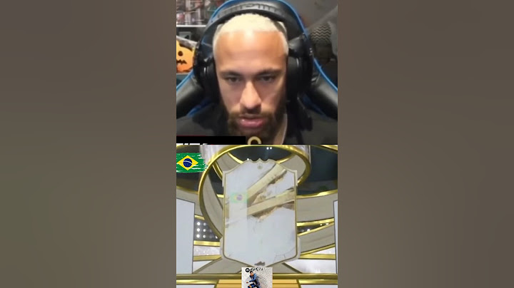 😭👑 NEYMAR REAGINDO AO TIRAR O REI PELÉ #fifa23