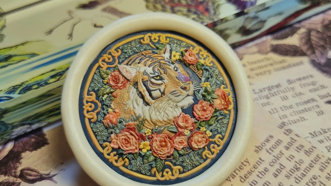 🐯한국인의 혼이 담긴 K-호랑이 실링 왁스 ASMR | 타오바오 쉽겟 하울