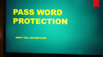 Chase - Password protection