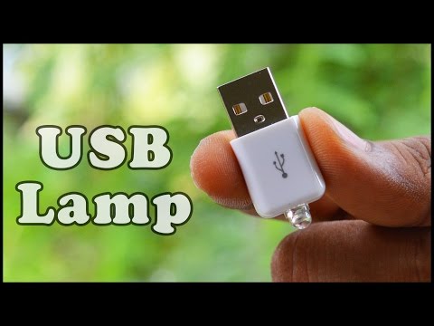 How to make a USB Led Light , DIY Mini LED Night Lamp