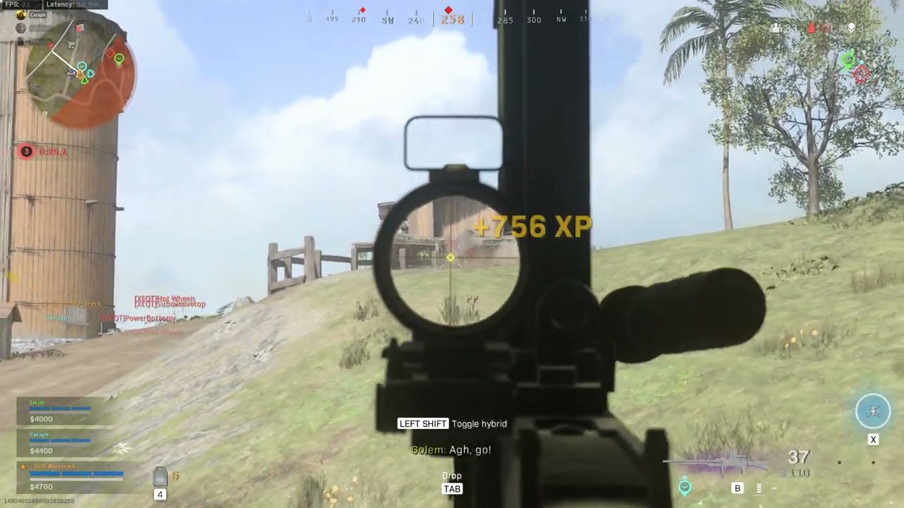 WARZONE - Double kill at the farm house