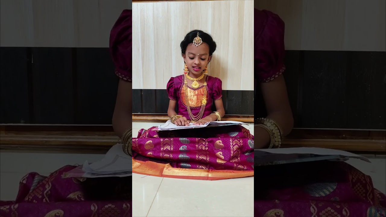 Mohitya successfully completed her learning of BHAGAVADGEETHA...Level-1in Geetha Pariwar