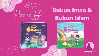 UNBOXING SAKEENA PUZZLE BOOK BOARDBOOK DUO RIRI RUKUN IMAN RUKUN ISLAM screenshot 5