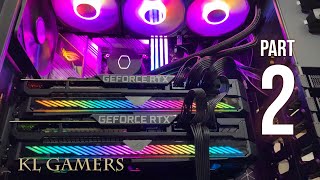 Satisfying RGB PC Build intel Core i9 11900 ASUS ROG STRIX Z590-A GAMING WiFi II RTX3080 CM COSMOS 2