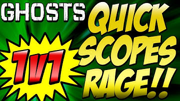 Ghosts: 1v1 QUICKSCOPES RAGE "Mom Forces Rage Quit"