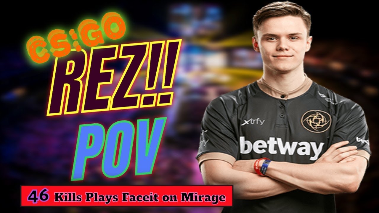 CS:GO POV 👀 REZ plays FACEIT 46-15 kills Mirage - YouTube