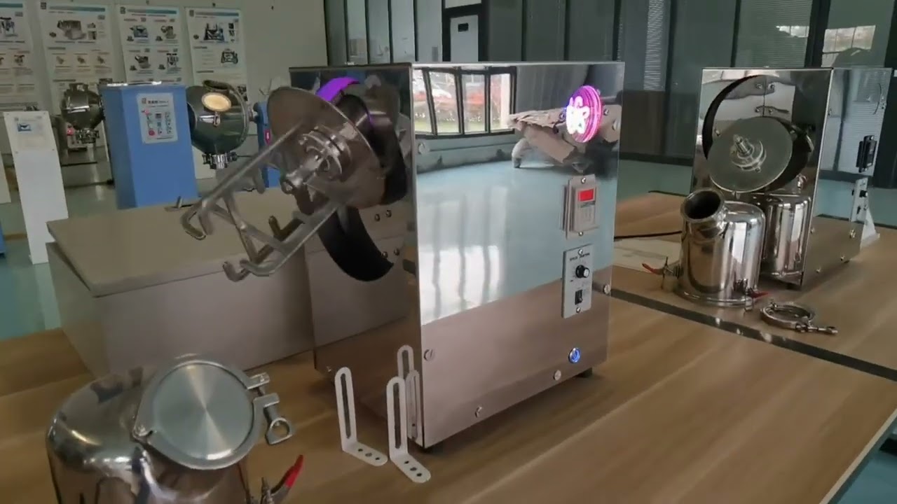JHT laboratory 3D powder mixer machine