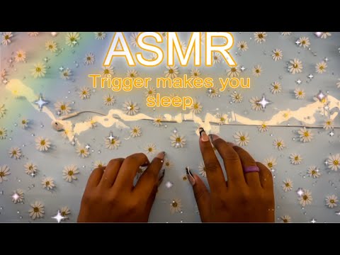 ASMR/ Triggers makes you sleep better 😇😌