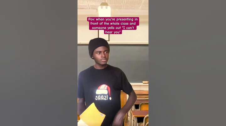 When you're presenting in front of the whole class 😂  #shorts #viral #fyp #relatable #funny #trend