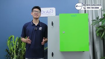 REVIEW Máy lọc tĩnh điện công nghiệp Dr.Air FLIX ECO