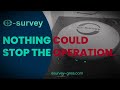 eSurvey E300 Pro | Nothing could stop the operation.