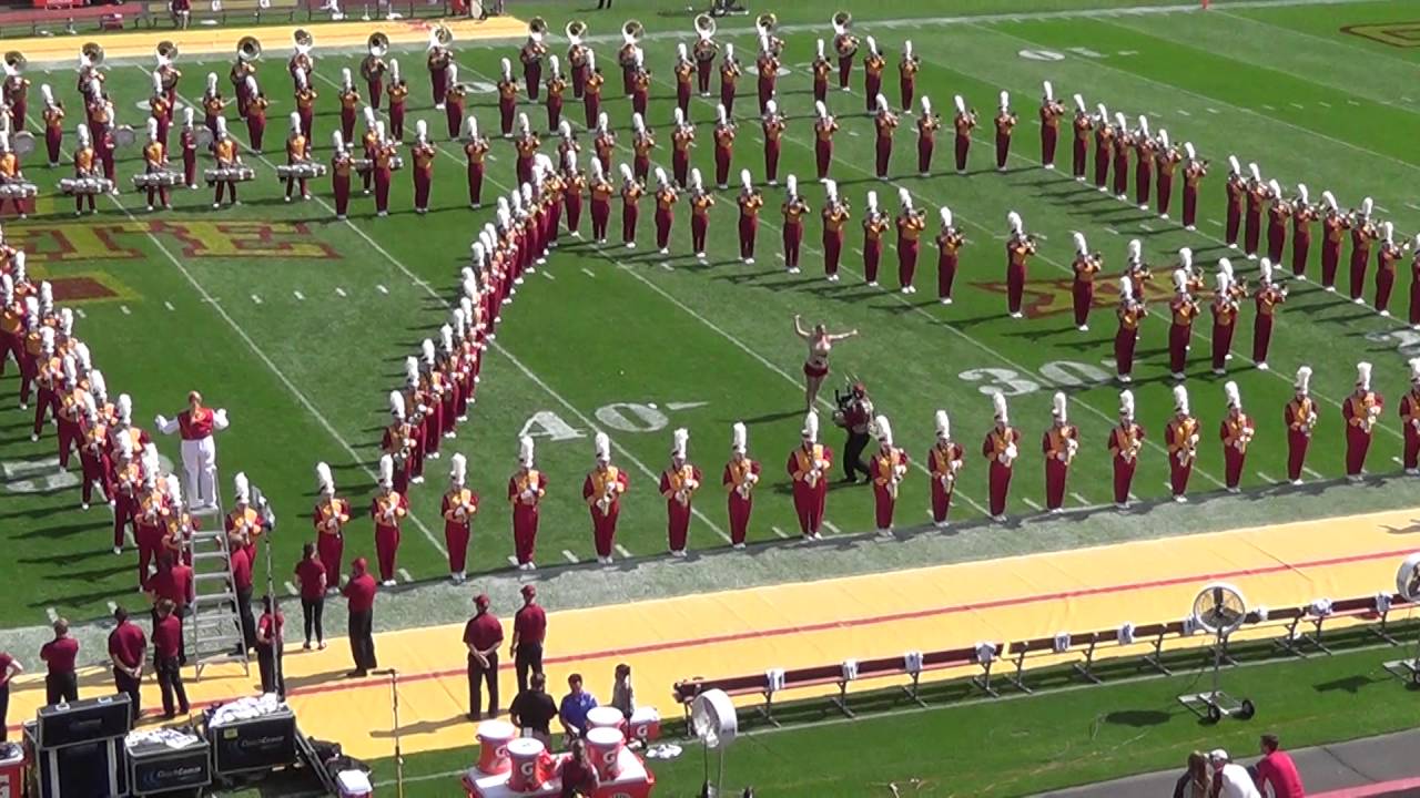 Iowa State University Marching Band Sept. 24, 2016 Halftime Show
