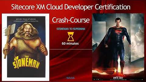 Sitecore XM Cloud Developer Certification Crash Course by navan