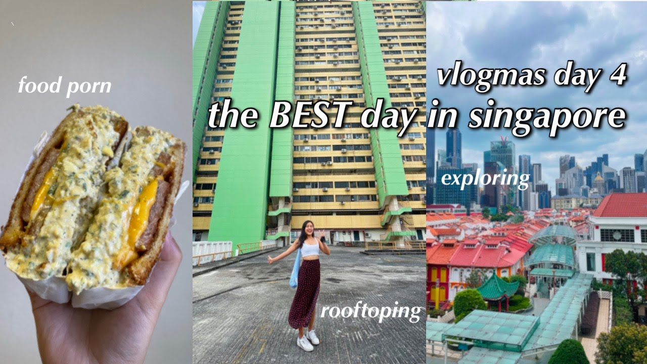 hidden gems in singapore: roof-toping, solo adventures, growing up chats | twelve days of vlogmas