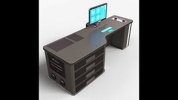 From Imagination to Reality: Sci-Fi Lab Table Creation in Blender 3D