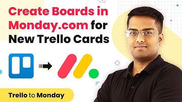 Monday Trello Integration - Create Boards in Monday.com for New Trello Cards
