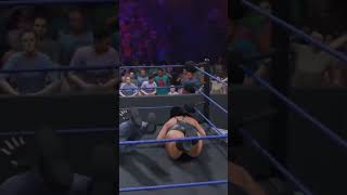 Big man likes to fly #wwe2k23 #efed #new #wwe #wrestling #gaming #shortvideo