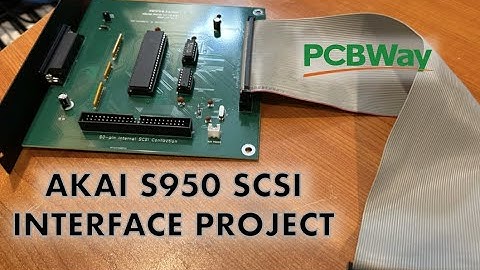 Akai S950 SCSI Interface Design Project