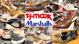 TJ MAXX & MARSHALLS SHOE SHOPPING | shoes, heels, new arrivals