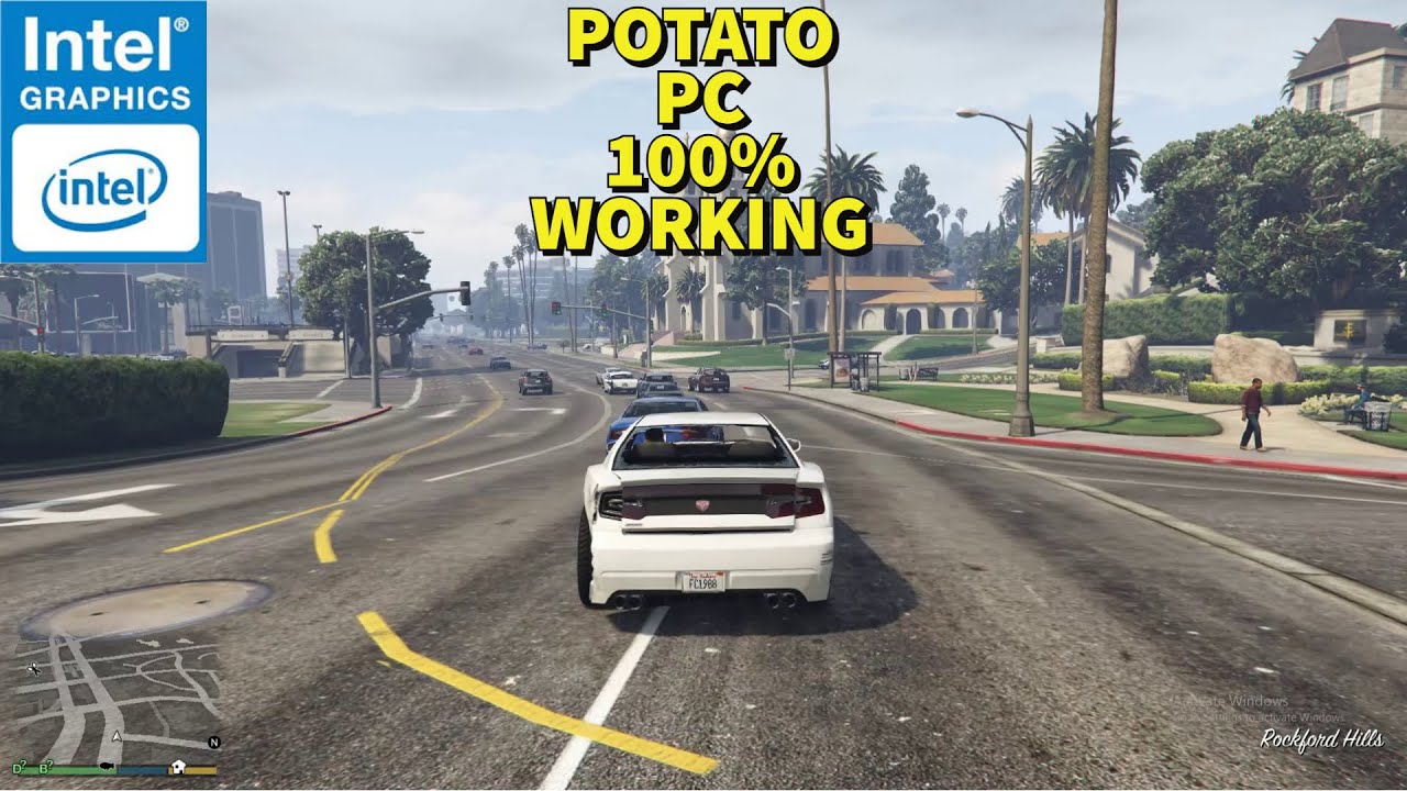 BEST SETTINGS FOR GTA V FOR POTATO PC YouTube