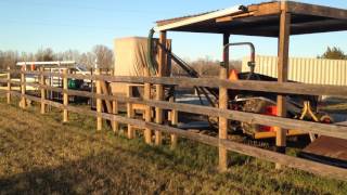 I GUYS I PUT UP SOME MORE FENCE ON THE FARM TODAY CHEAP ENJOY.