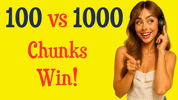 100 Chunks Beat 1000 Words | I Tested Both 30 Days | A1-A2 Shadowing