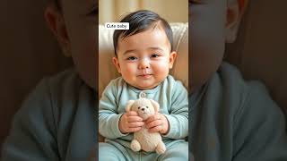 Cute Funny Baby Allo Papa Allo Mumy