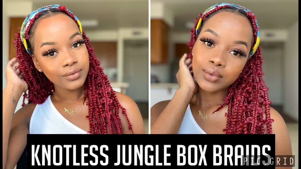 Jungle Box Braids Ft ZRQ Hair || Beautifully Slayed
