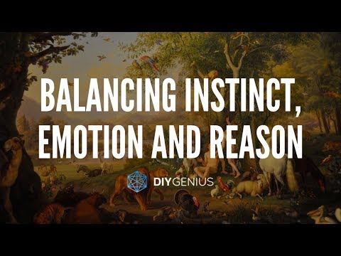 ट्रायन ब्रेन मॉडेल: अंतःप्रेरणा, भावना आणि कारण संतुलित करणे