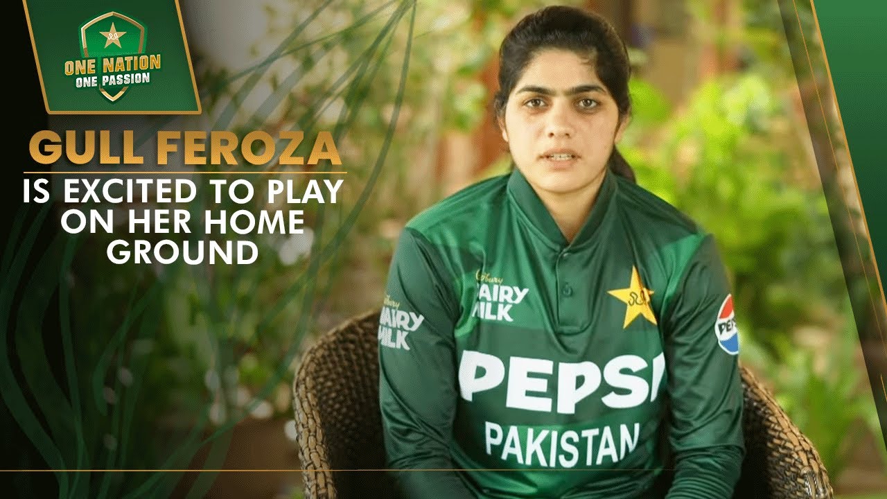 Gull Multan Gull Feroza is excited to play on her home ground 🤩 #PAKWvSAW T20I ...
